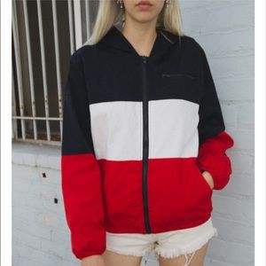 Brandy Melville Krissy jacket! Red white blue